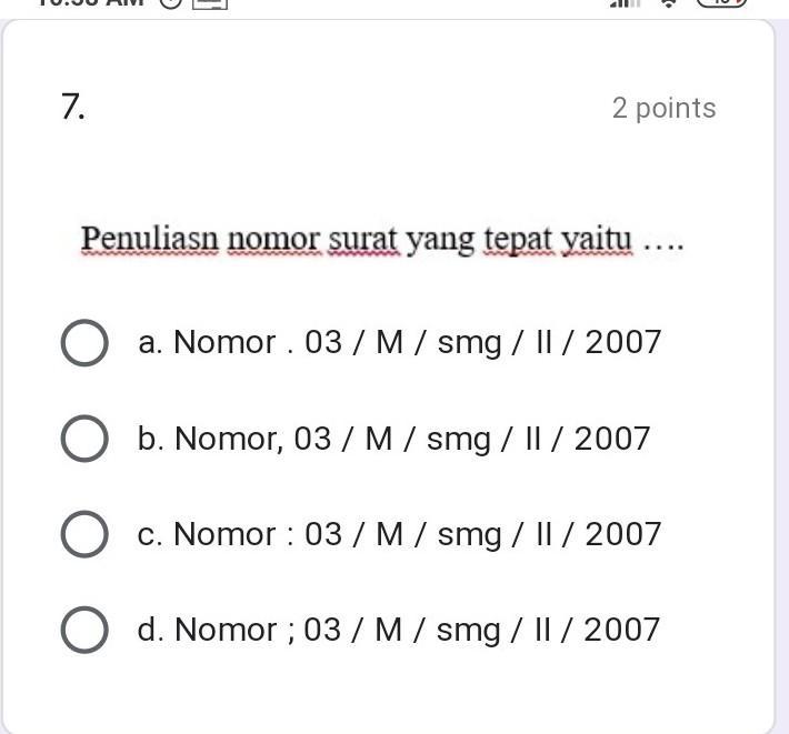 Detail Cara Penulisan Nomor Surat Nomer 8