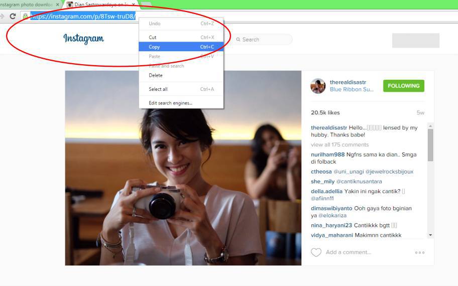 Detail Cara Post Foto Ig Di Pc Nomer 47