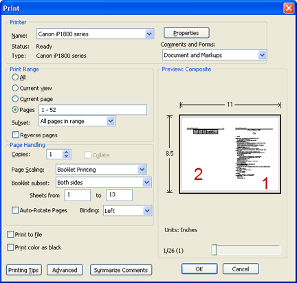 Detail Cara Print Buku Nomer 20