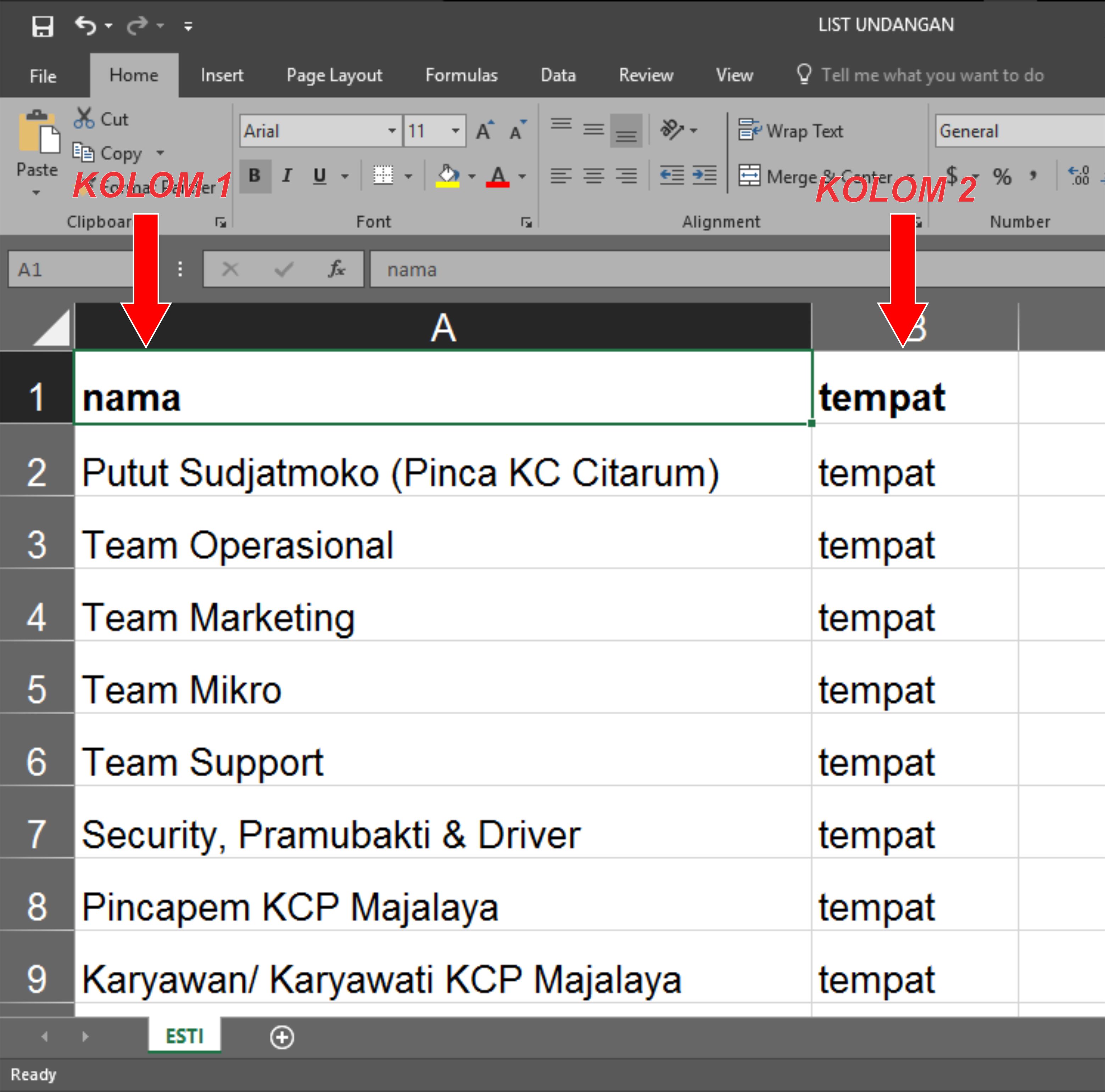 Detail Cara Print Nama Di Label Undangan Nomer 11