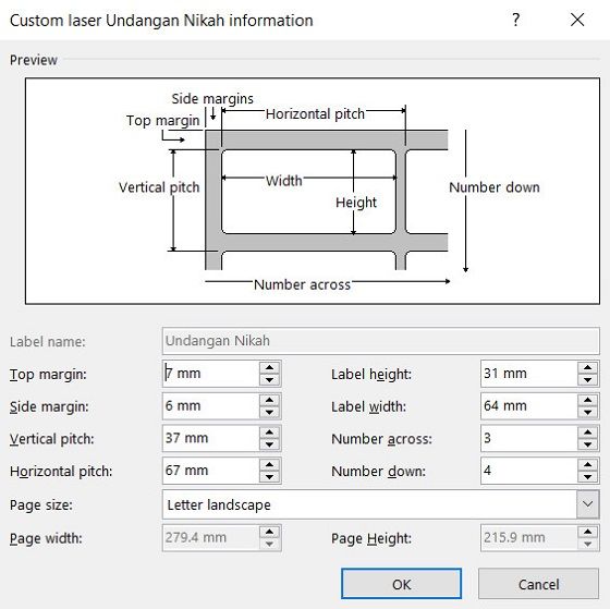 Detail Cara Print Nama Undangan Nomer 31