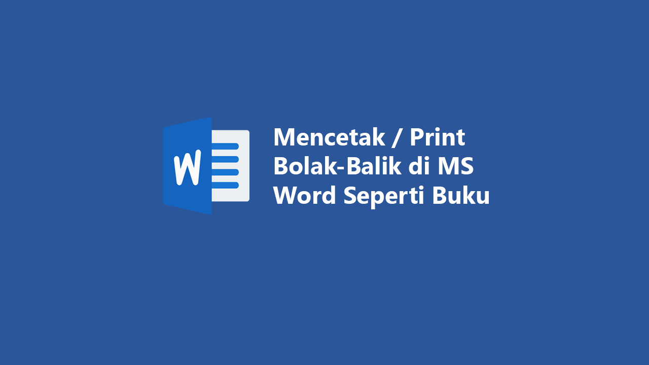 Detail Cara Print Seperti Buku Di Word Nomer 42