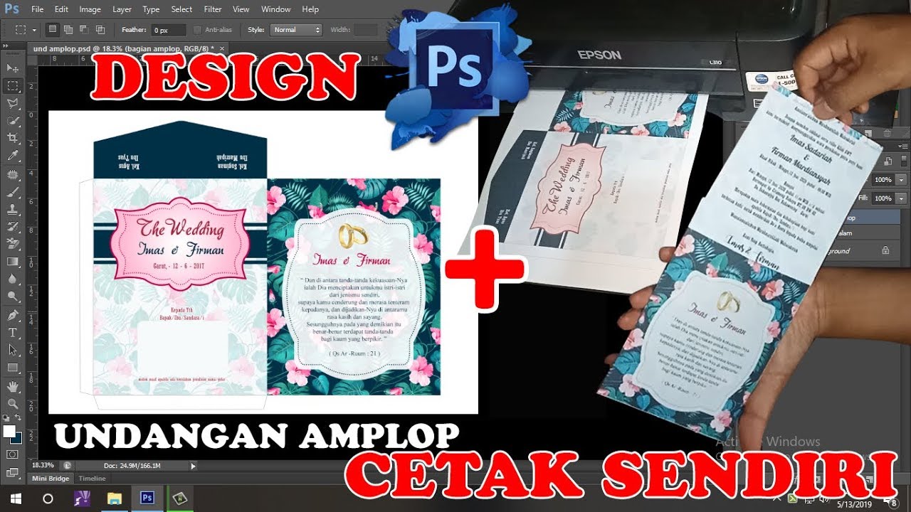 Detail Cara Print Undangan Sendiri Nomer 3