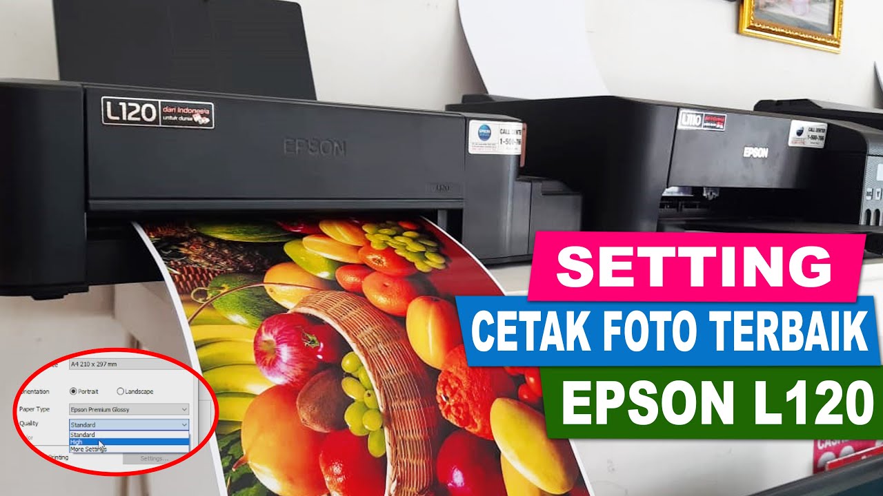 Detail Cara Setting Printer Epson L120 Untuk Cetak Foto Nomer 40