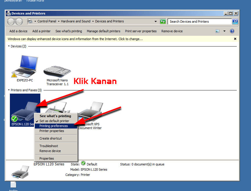Detail Cara Setting Printer Epson L120 Untuk Cetak Foto Nomer 41