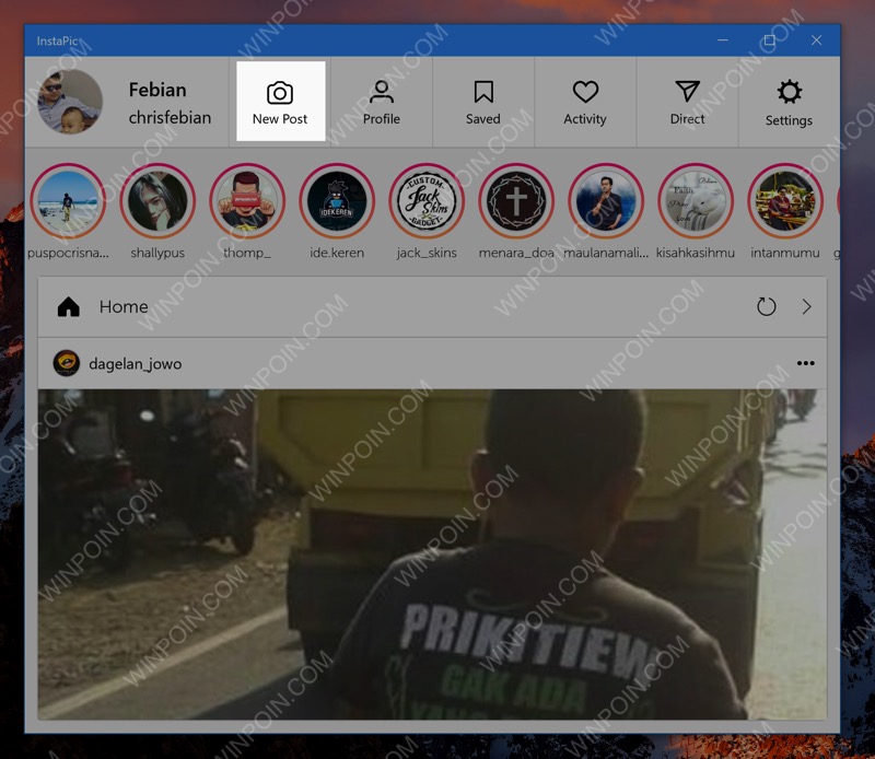 Cara Share Foto Di Instagram Lewat Pc - KibrisPDR