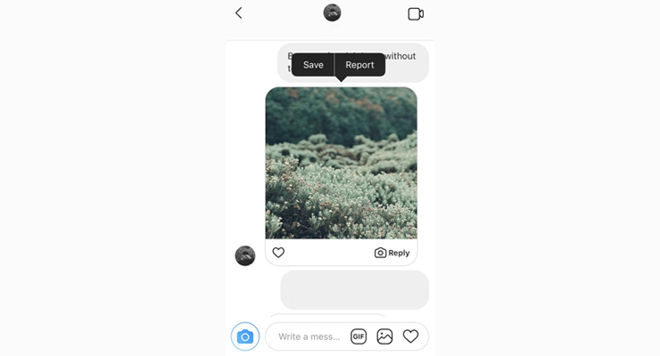 Detail Cara Simpan Foto Di Dm Instagram Nomer 17