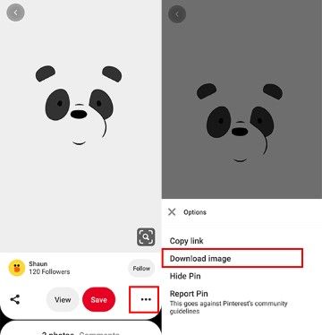 Detail Cara Simpan Foto Di Pinterest Nomer 19