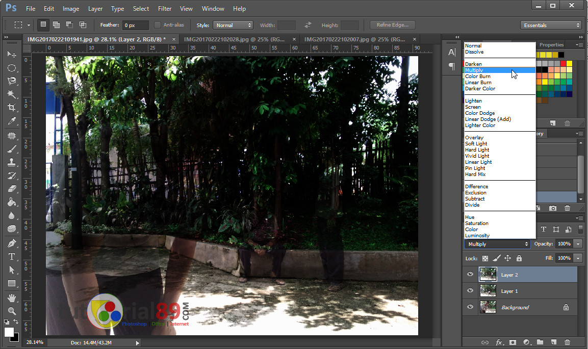 Detail Cara Tumpang Tindih Gambar Di Photoshop Nomer 37
