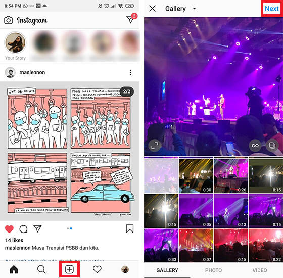 Detail Cara Upload 2 Foto Di Story Instagram Nomer 42