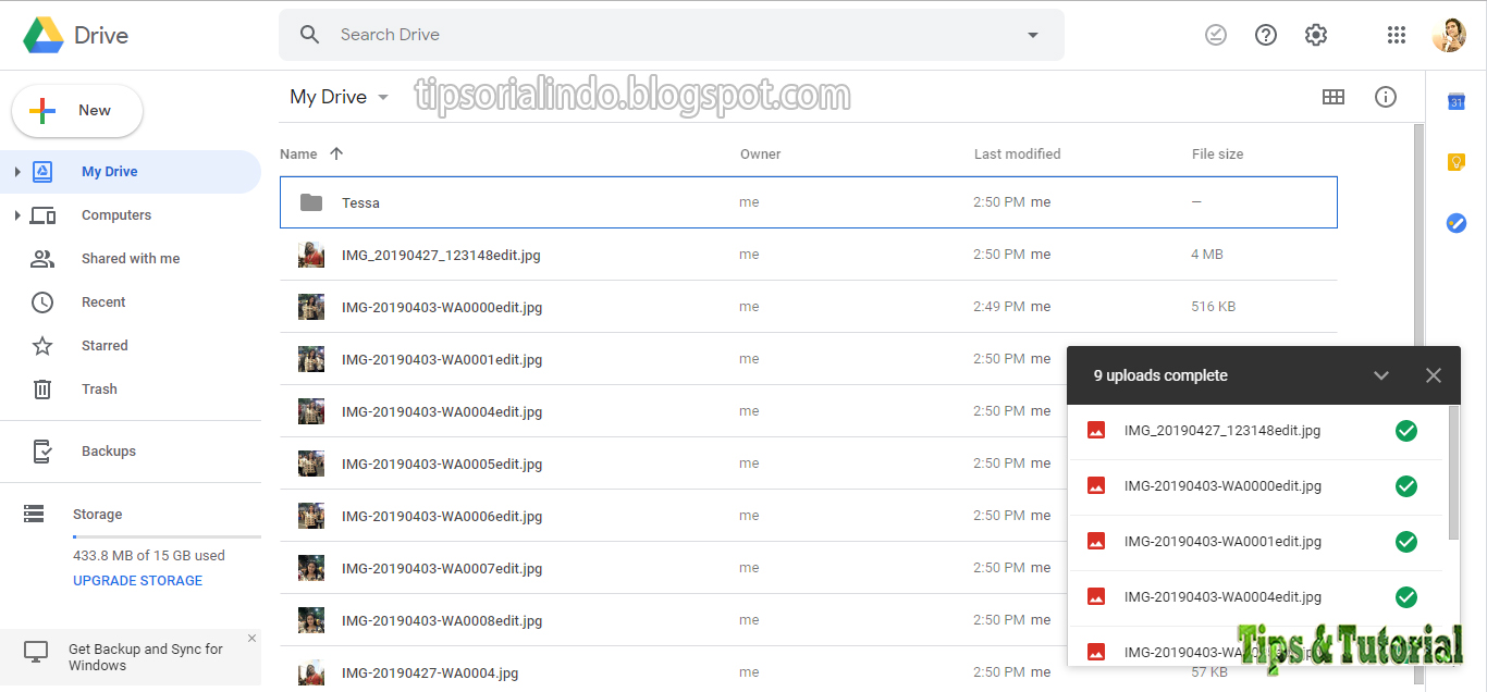 Detail Cara Upload Foto Di Google Drive Nomer 49