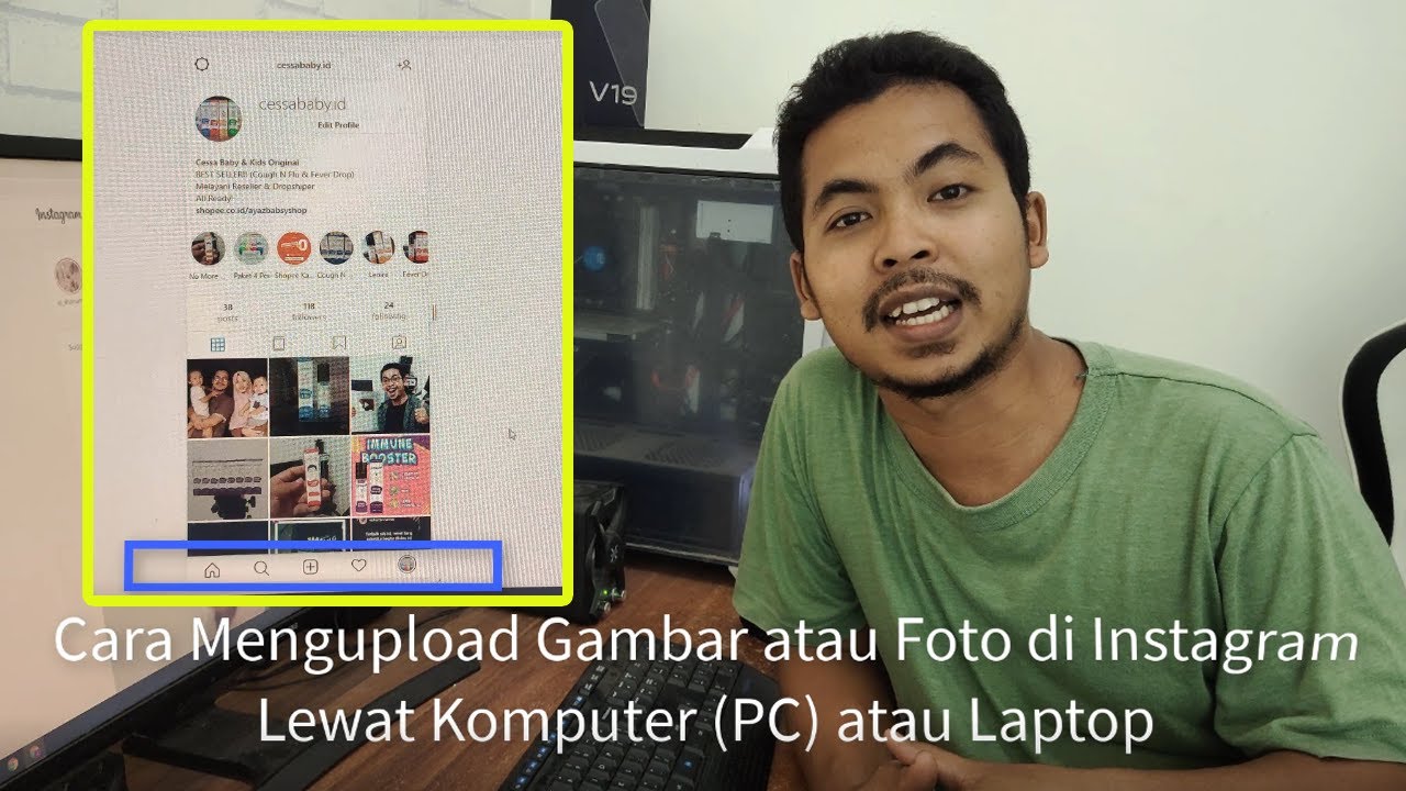 Detail Cara Upload Foto Di Instagram Komputer Nomer 52