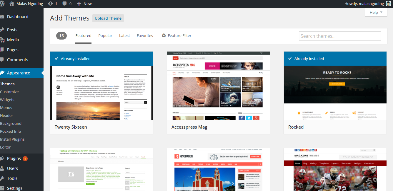 Detail Cara Upload Template Wordpress Gratis Nomer 4