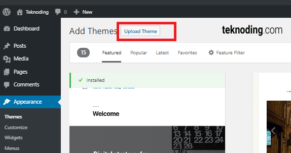 Detail Cara Upload Template Wordpress Gratis Nomer 7