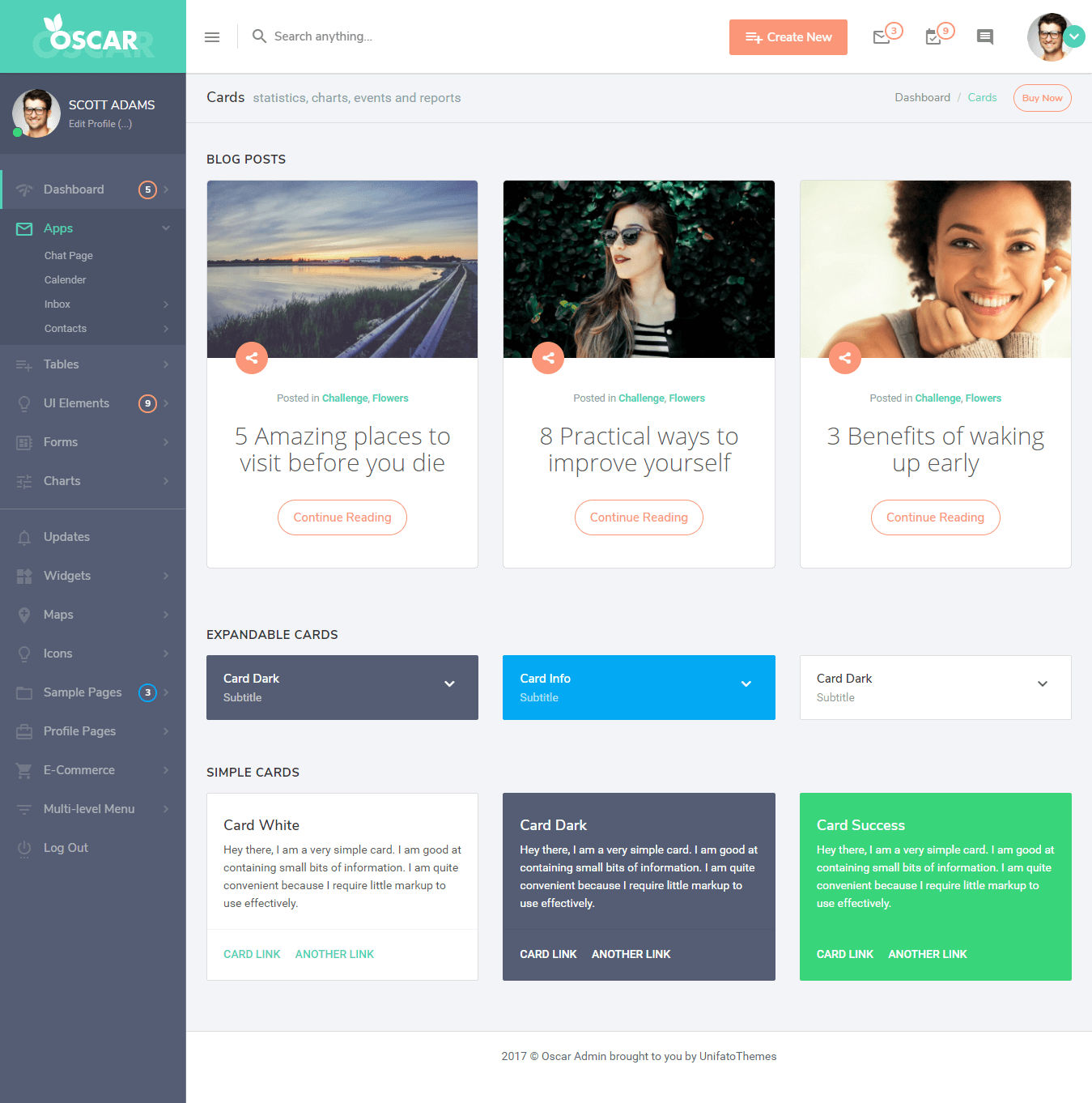 Detail Card Bootstrap Template Nomer 19
