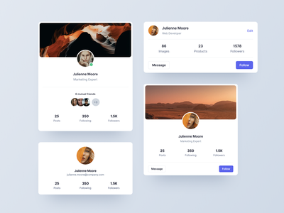 Detail Card Bootstrap Template Nomer 53