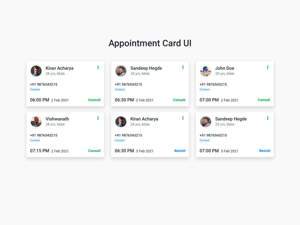 Detail Card Template Bootstrap Nomer 13