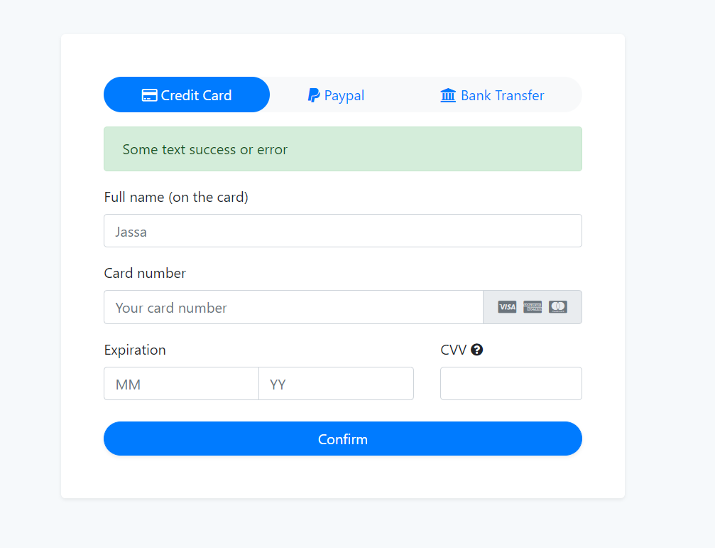 Detail Card Template Bootstrap Nomer 14