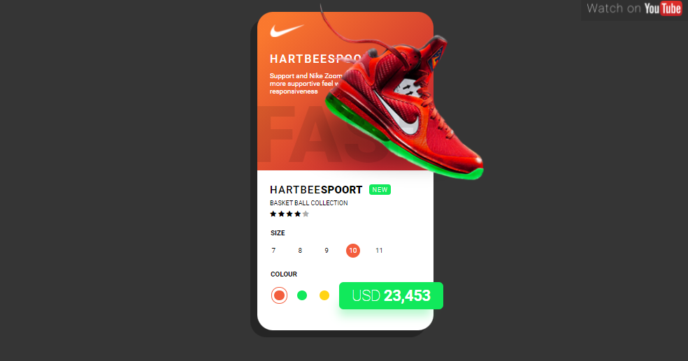 Detail Card Template Bootstrap Nomer 47