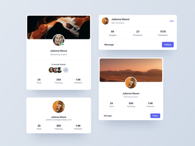 Detail Card Template Bootstrap Nomer 50