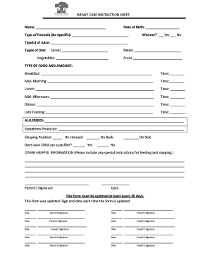 Detail Care Instruction Template Nomer 20