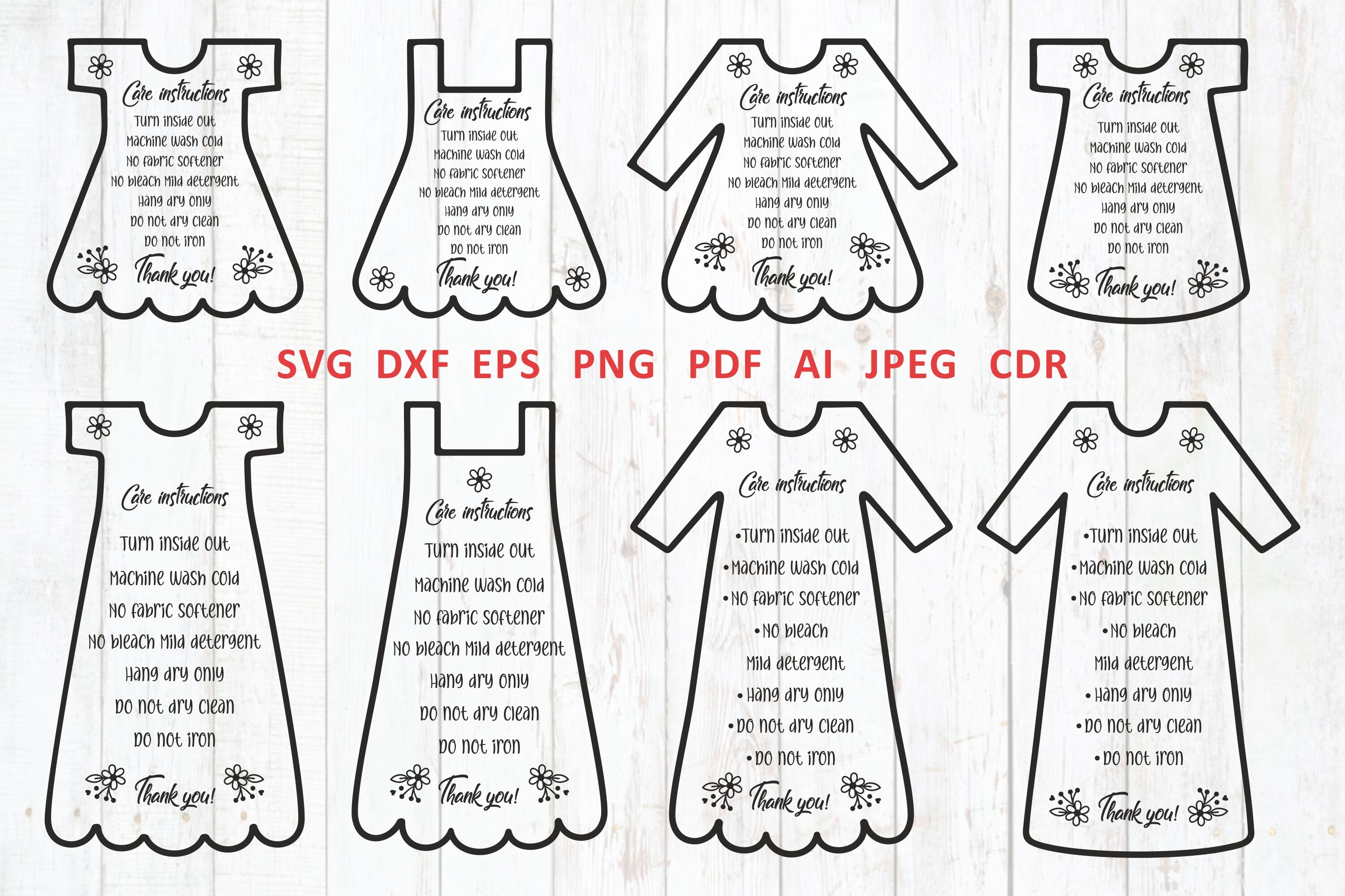 Detail Care Instruction Template Nomer 46