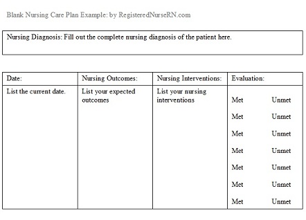 Detail Care Plan Template Nomer 17