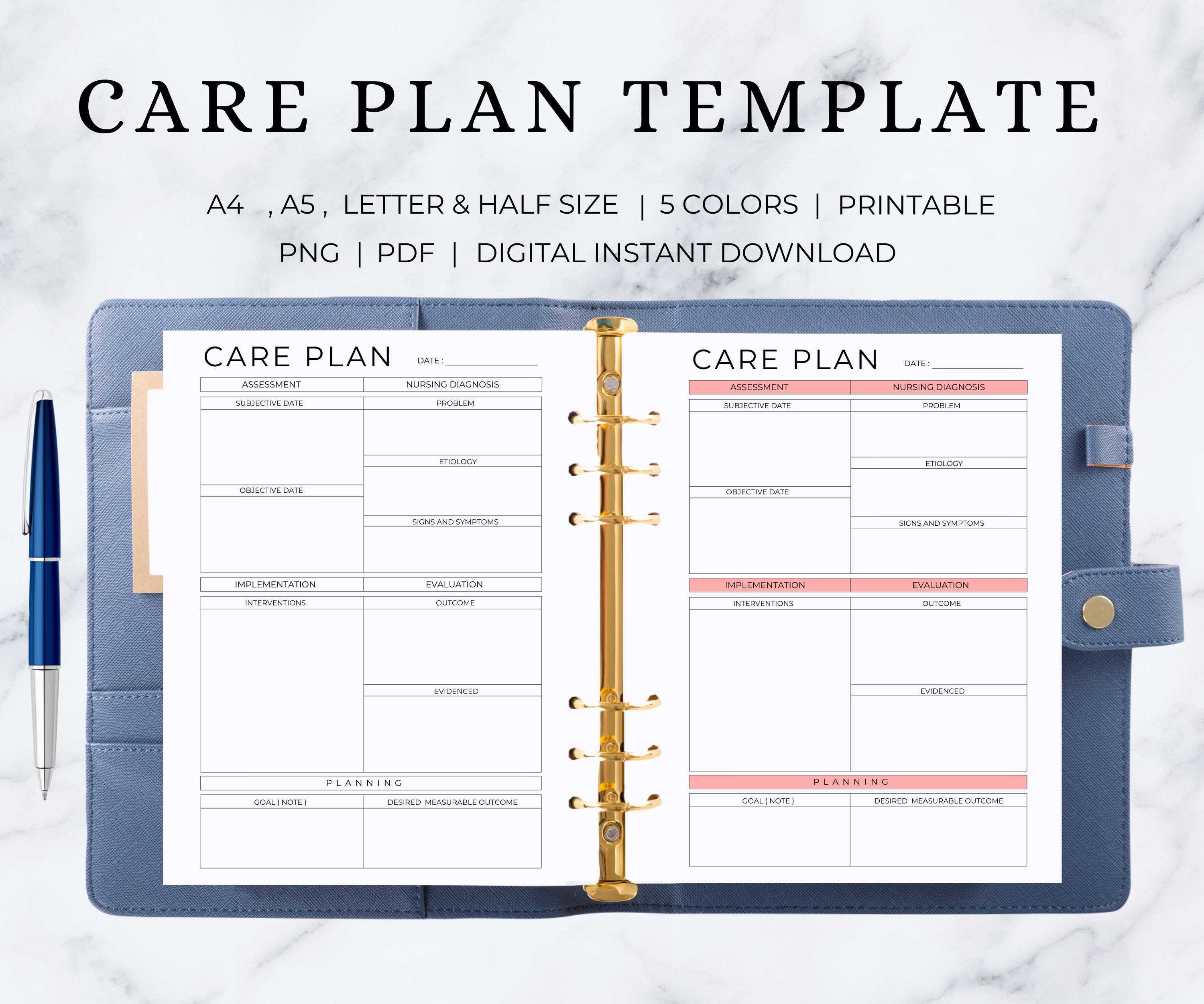 Detail Care Plan Template Nomer 20