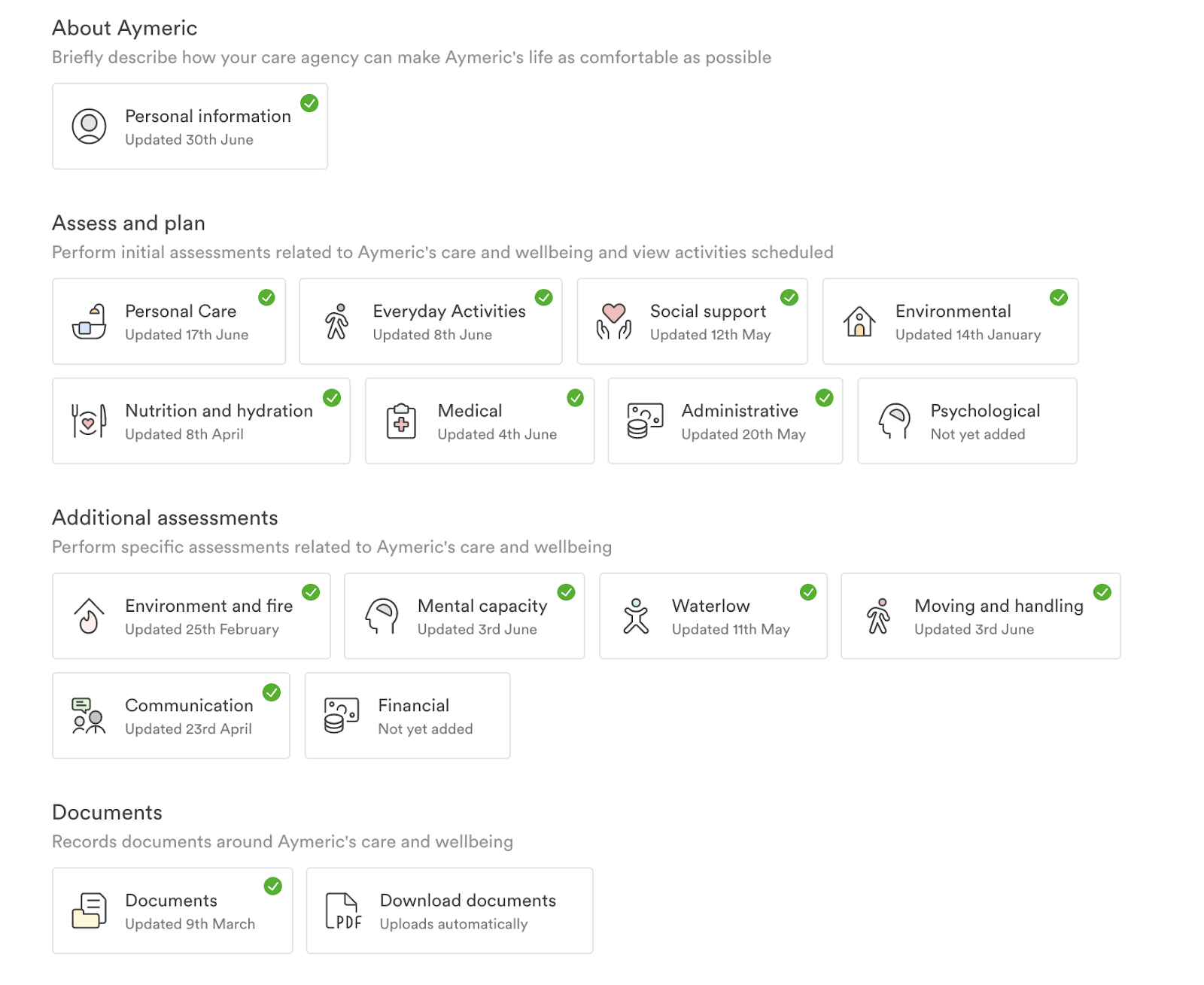 Detail Care Plan Template Nomer 46