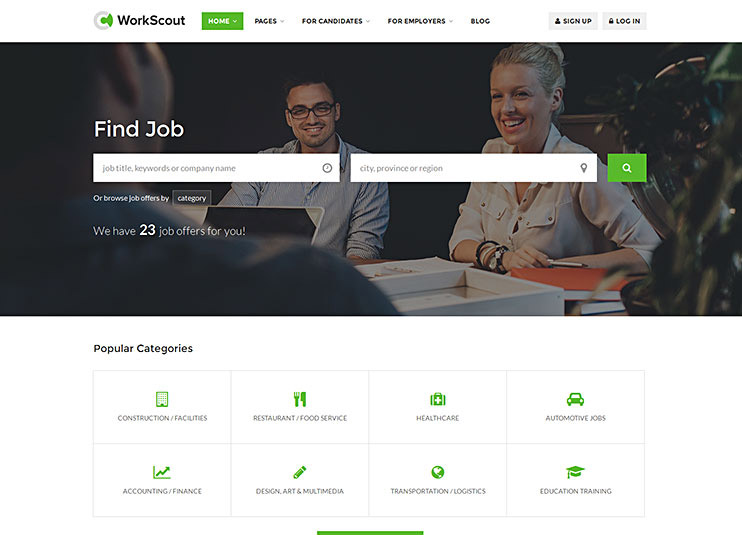 Detail Career Page Template Wordpress Nomer 14