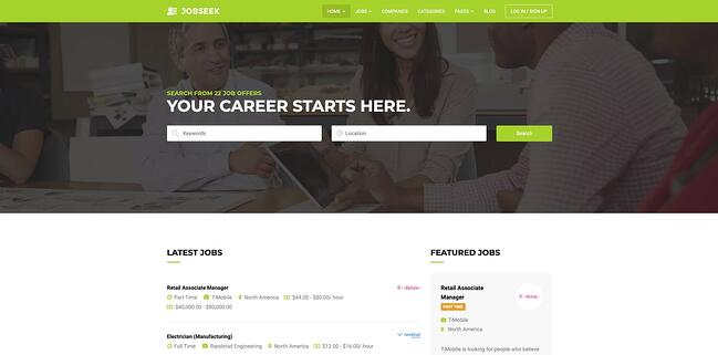 Detail Career Page Template Wordpress Nomer 23