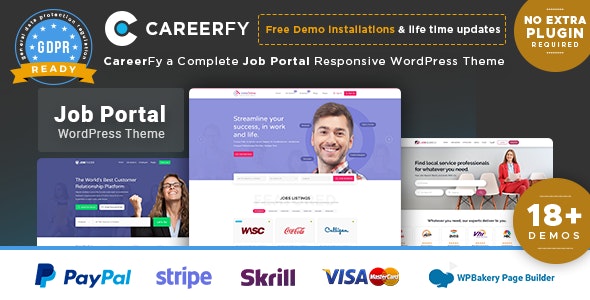 Detail Career Page Template Wordpress Nomer 40