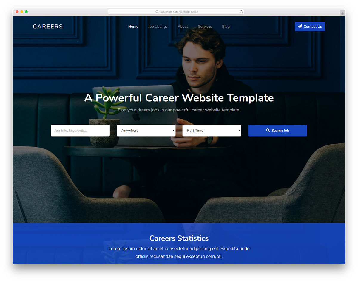 Detail Career Page Template Wordpress Nomer 41