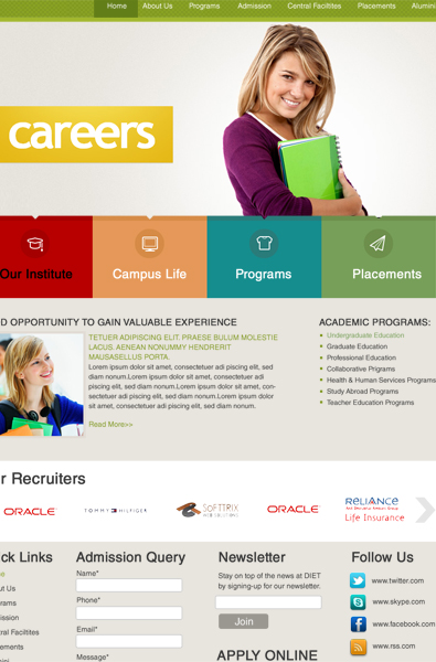 Detail Career Page Template Wordpress Nomer 42