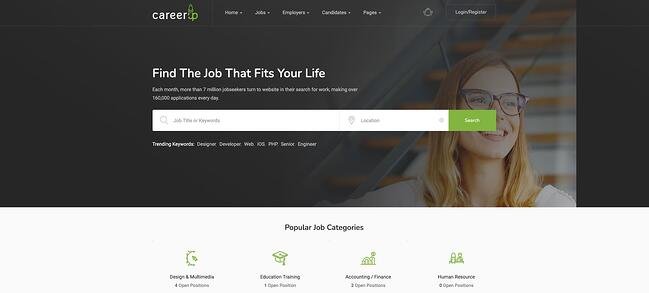 Detail Career Page Template Wordpress Nomer 44