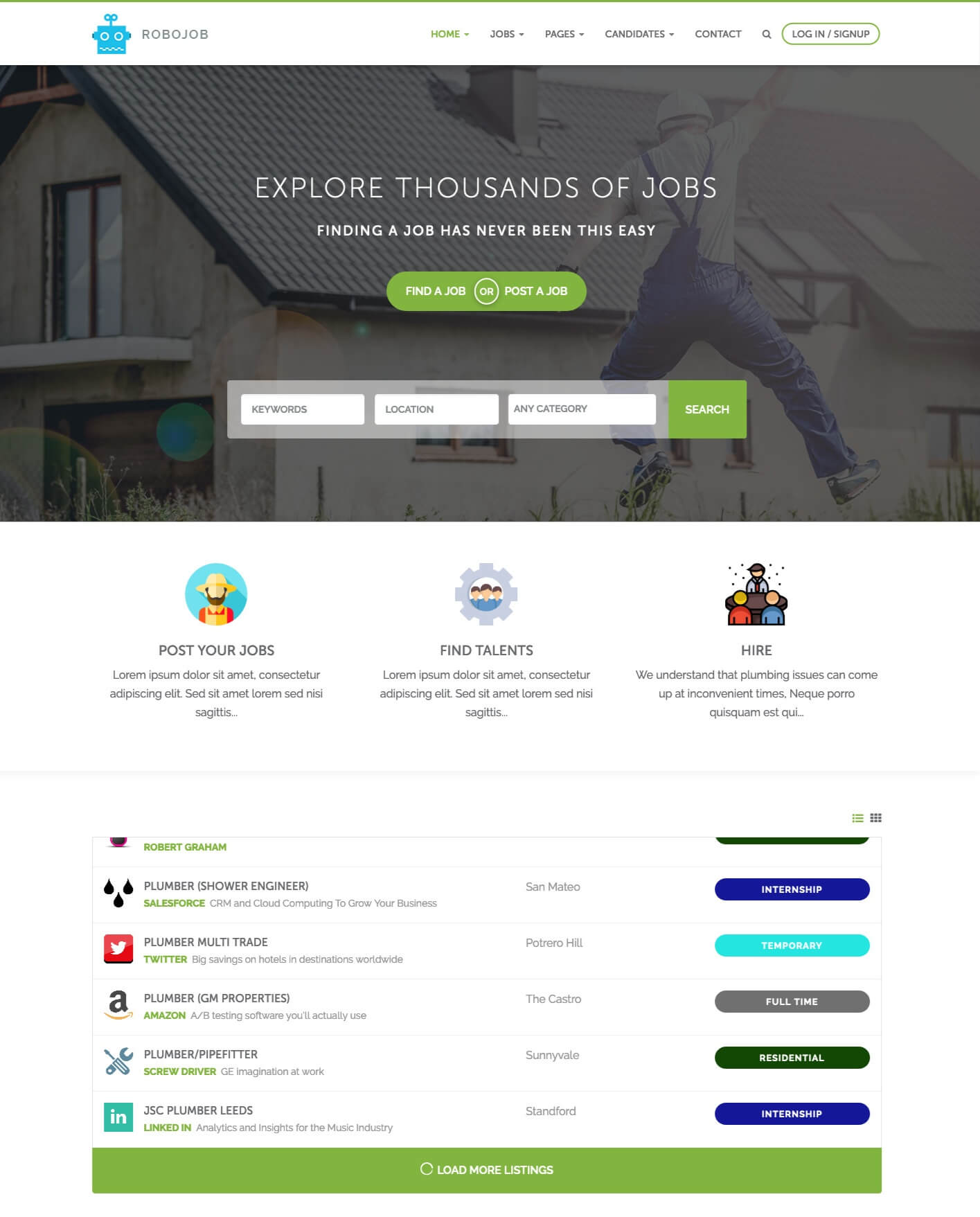 Detail Career Page Template Wordpress Nomer 45