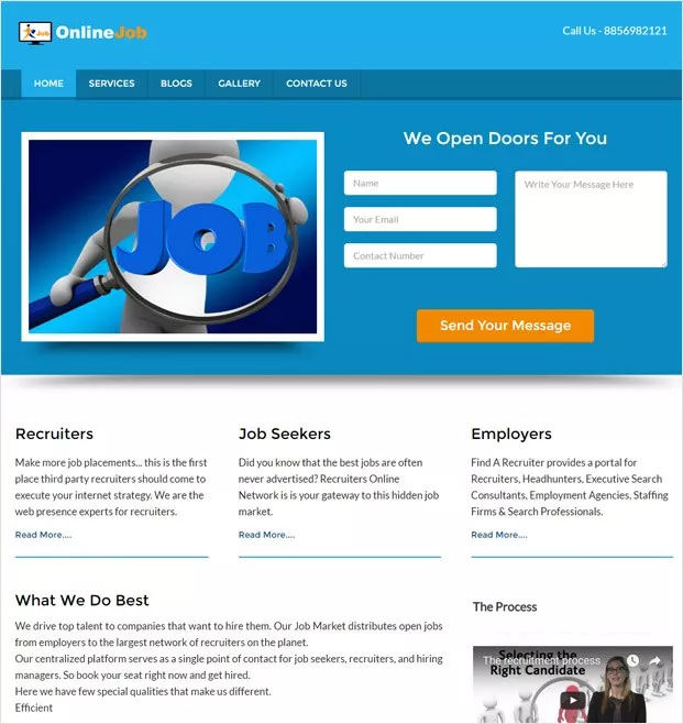 Detail Career Page Template Wordpress Nomer 52
