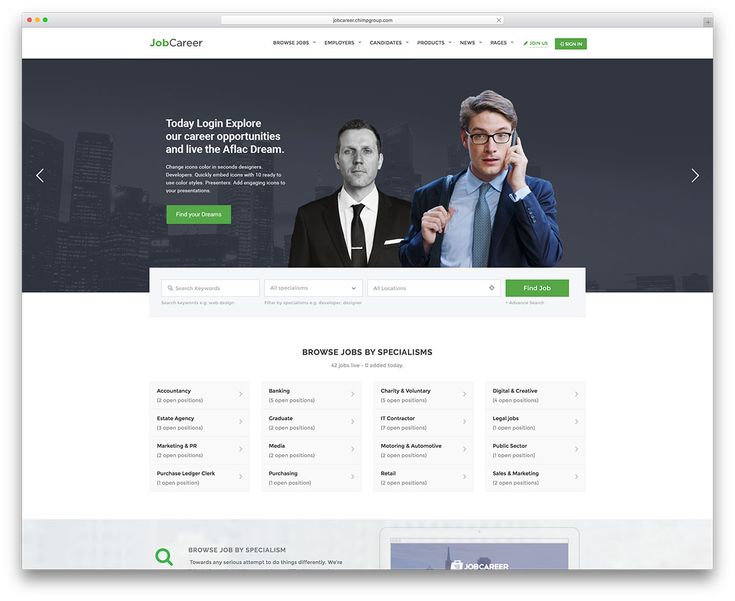 Detail Career Page Template Wordpress Nomer 8