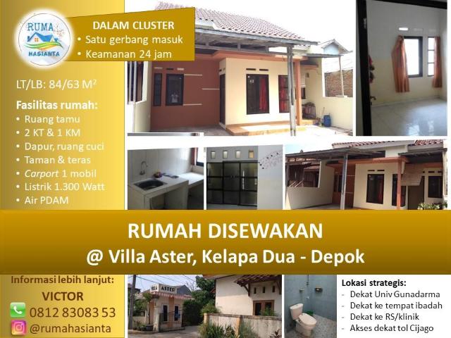 Detail Cari Rumah Kontrakan Bulanan Di Depok Nomer 27