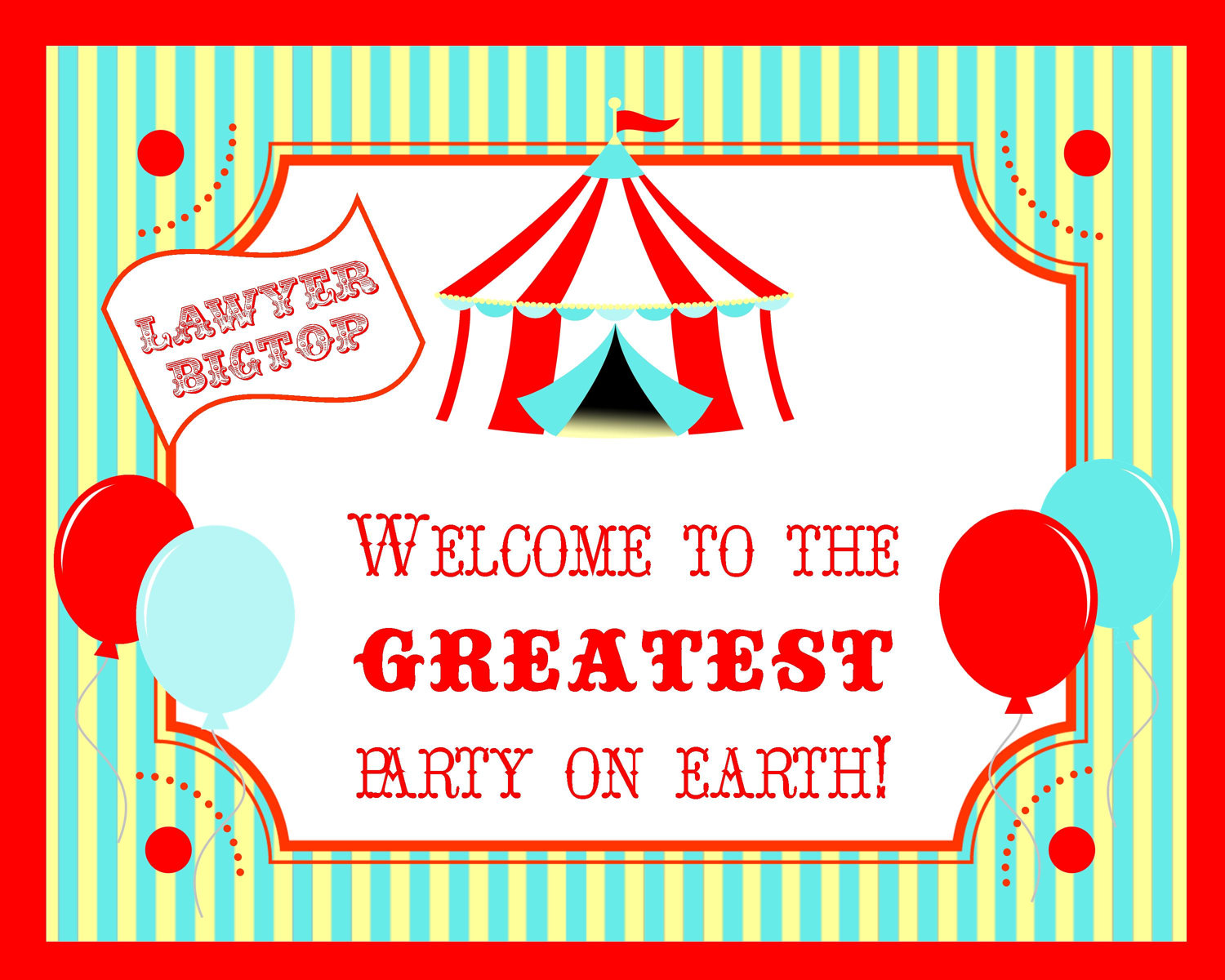 Detail Carnival Sign Template Nomer 33