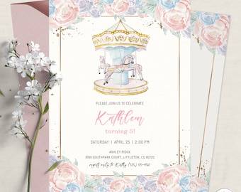 Detail Carousel Invitation Template Free Nomer 17