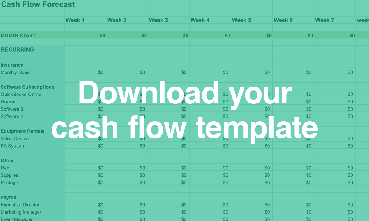 Detail Cash Flow Template Nomer 35