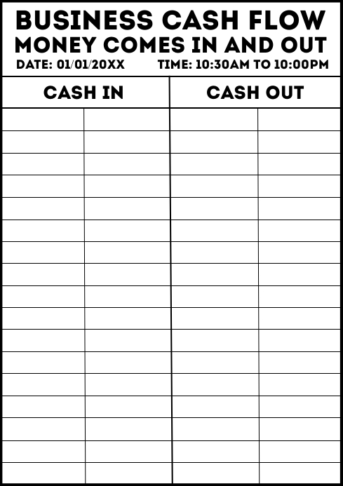 Detail Cash In And Cash Out Template Nomer 15