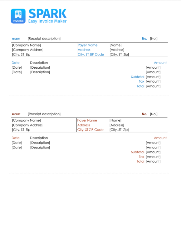 Detail Cash Invoice Template Nomer 47