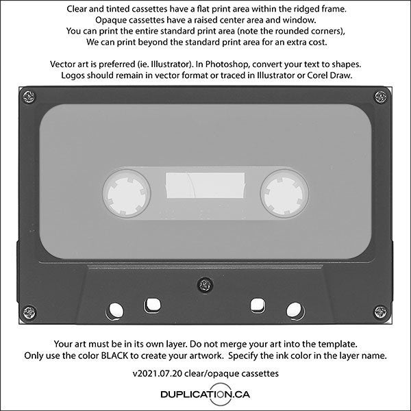 Detail Cassette Cover Template Photoshop Nomer 20