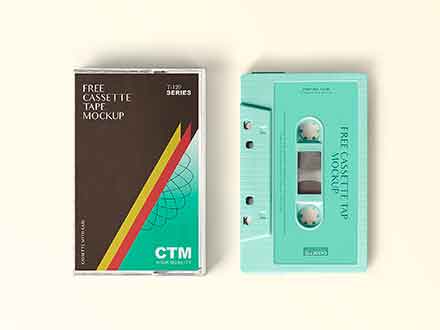 Detail Cassette Cover Template Photoshop Nomer 21