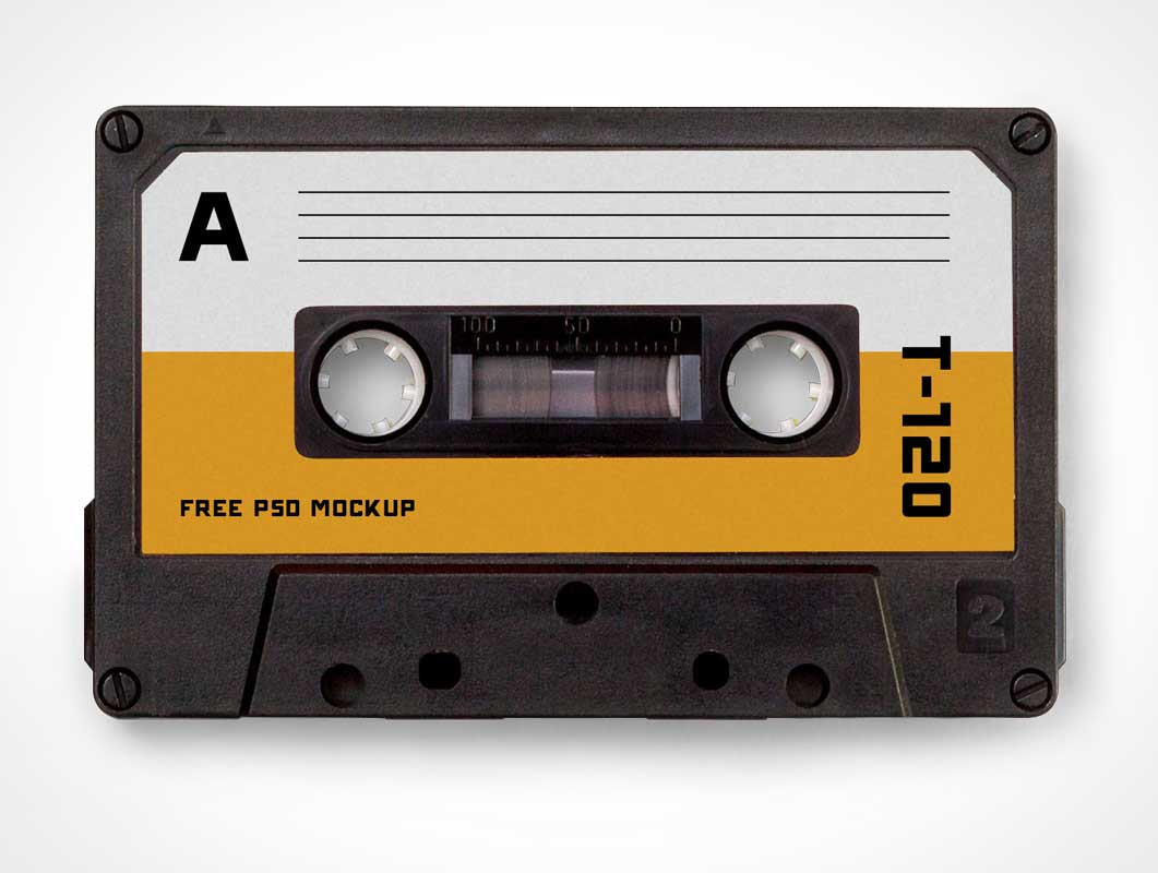 Detail Cassette Cover Template Photoshop Nomer 28