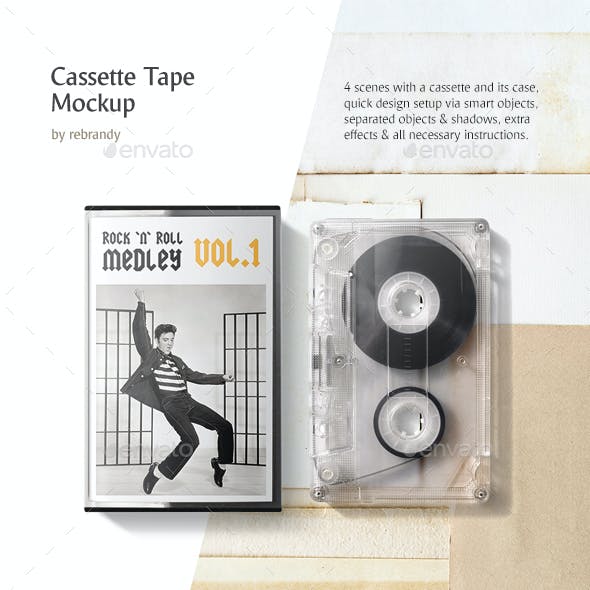 Detail Cassette Cover Template Photoshop Nomer 33