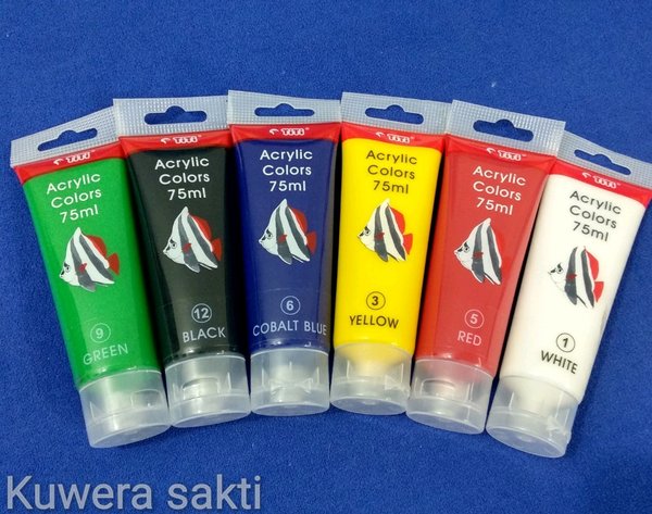 Detail Cat Acrylic Untuk Plastik Nomer 4