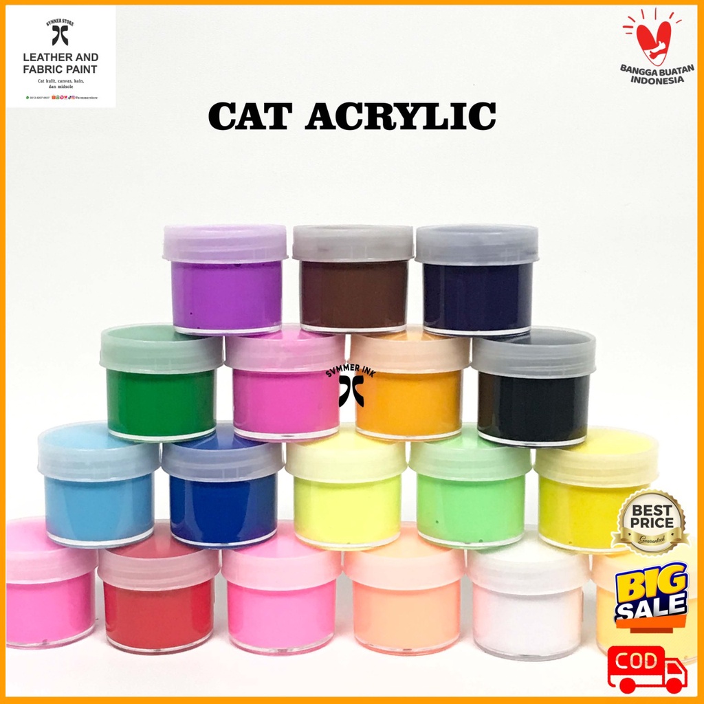 Detail Cat Acrylic Untuk Plastik Nomer 32